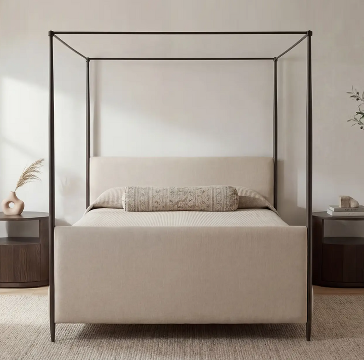 Viola Bed, Beige
