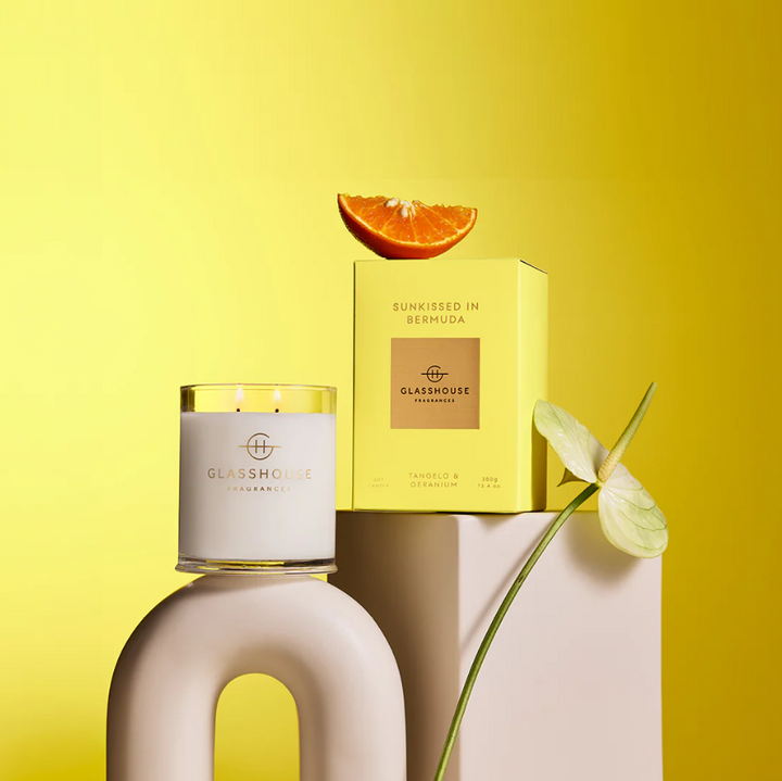 Sunkissed in Bermuda Triple Scented Candle - 13 Hub Lane   |  Sunkissed in Bermuda
