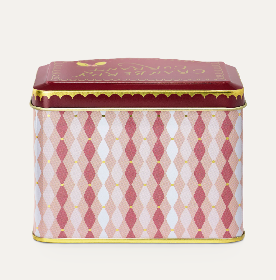 Cranberry Currant Printed Tin