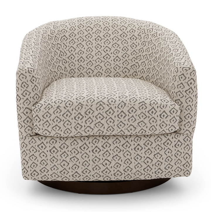 Ennely Swivel Barrel Chair - 13 Hub Lane   |  Swivel Chairs