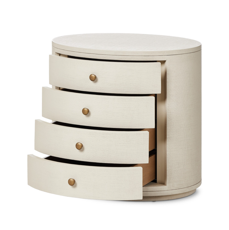 Amelia Oval Nightstand - 13 Hub Lane   |  
