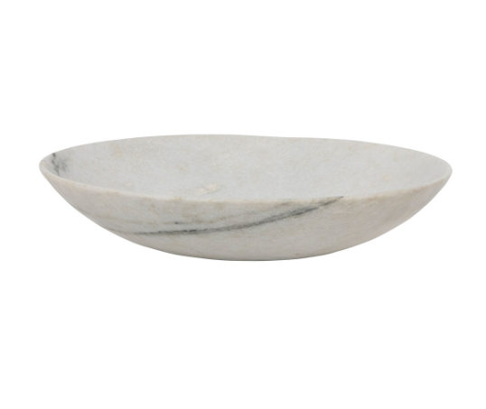 Round Rajnagar Marble Dish - 13 Hub Lane   |  