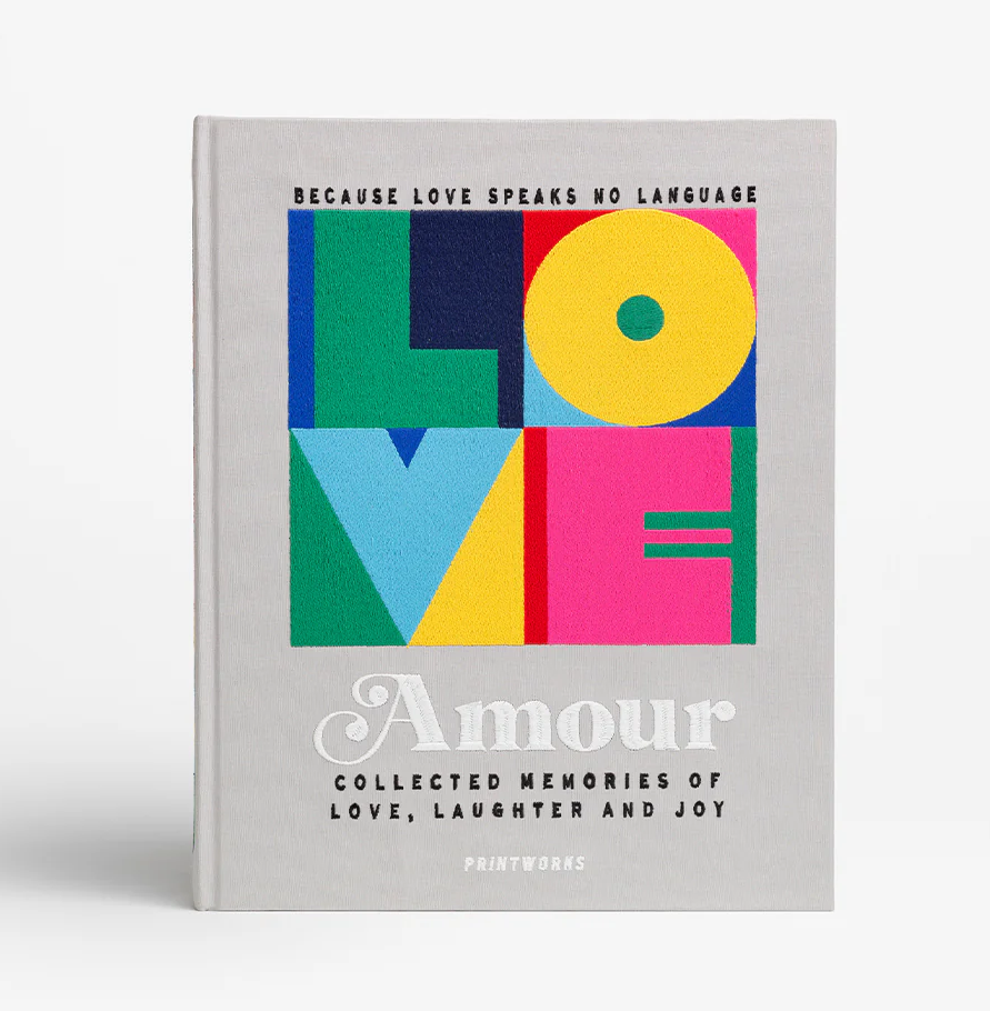 Embroidered Photo Album - Amour - 13 Hub Lane   |  