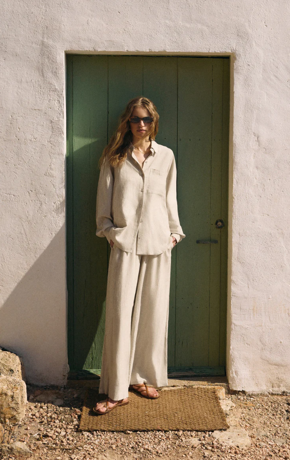 Henri Pants, Flax - 13 Hub Lane   |  Wide Leg Pants