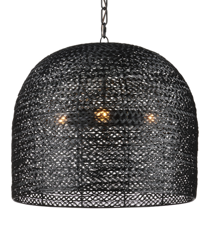 Piero Black Medium Pendant