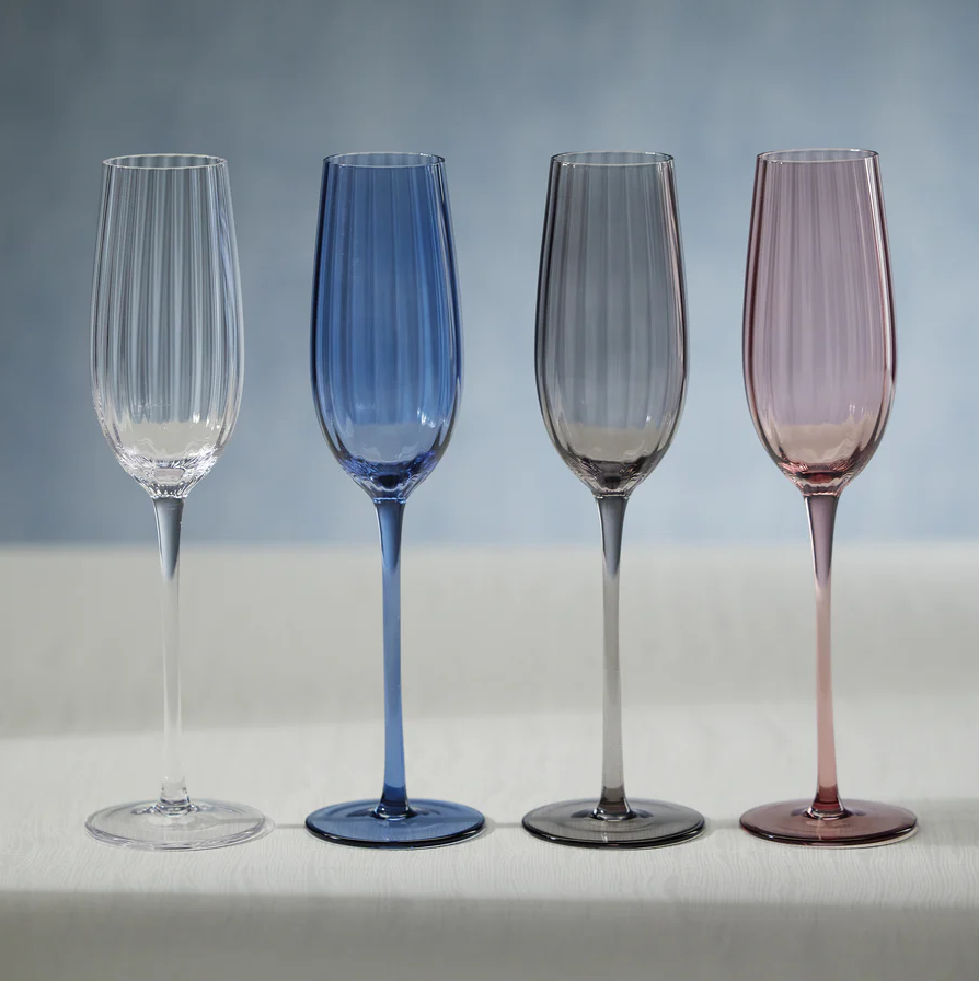 Madeleine Optic Champagne Flute
