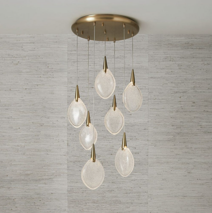 Deluge 7-Light LED Round Pendant