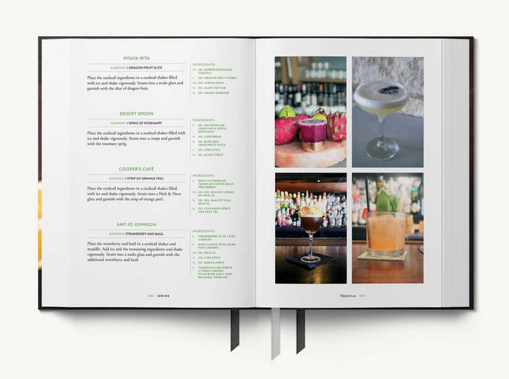 Drink: The Ultimate Cocktail Book - Over 1,100 Cocktail, Wine, and Spirits Recipes - 13 Hub Lane   |  