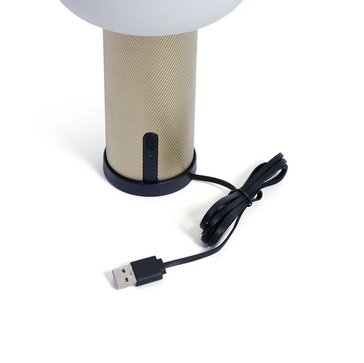 HALO Rechargeable Table Light, Gold - 13 Hub Lane   |  Rechargeable Table Lamps