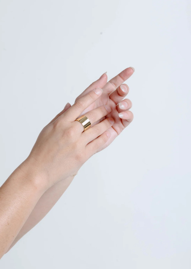 Blake Ring, Gold - 13 Hub Lane   |  Cuff Rings