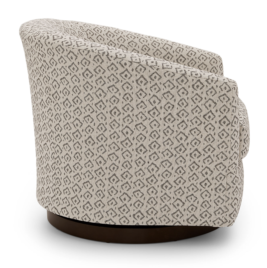 Ennely Swivel Barrel Chair