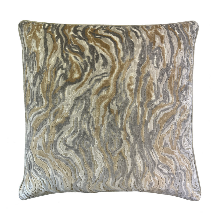 Sequoia Marble Velvet Pillow