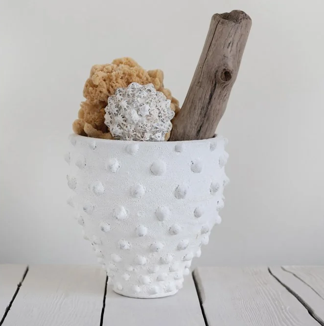 Coarse Terra-cotta Planter w/ Raised Dots