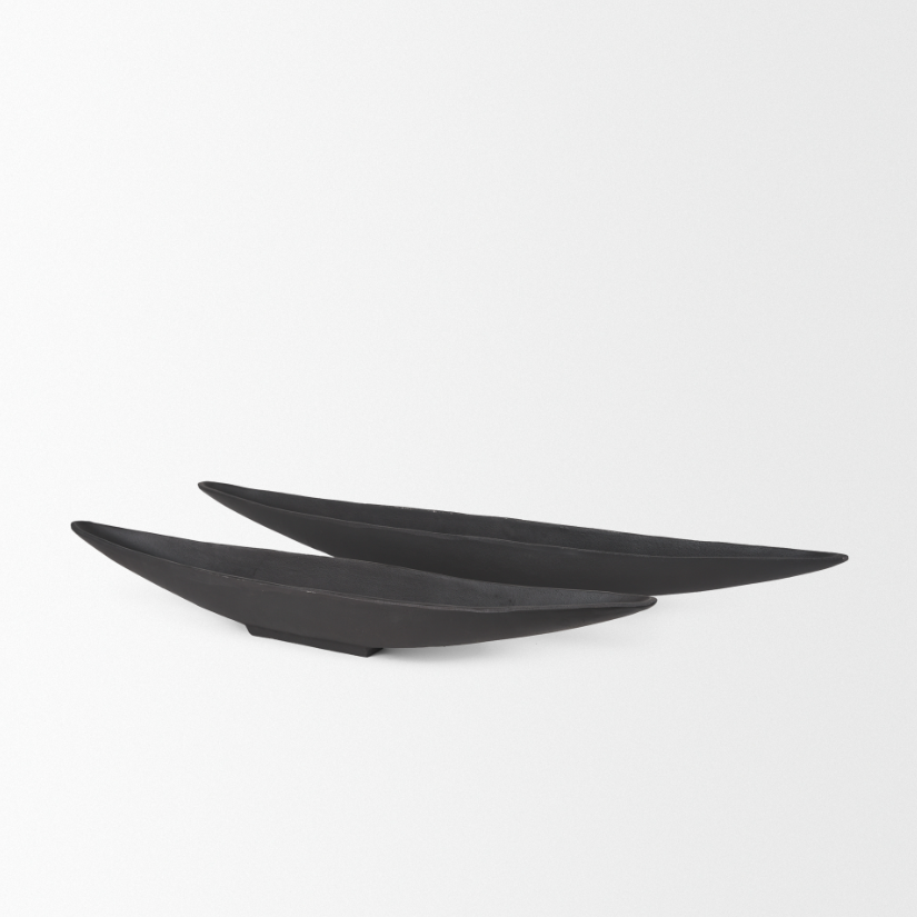 Piero Metal Bowl, Matte Black - 13 Hub Lane   |  Aluminum Bowls