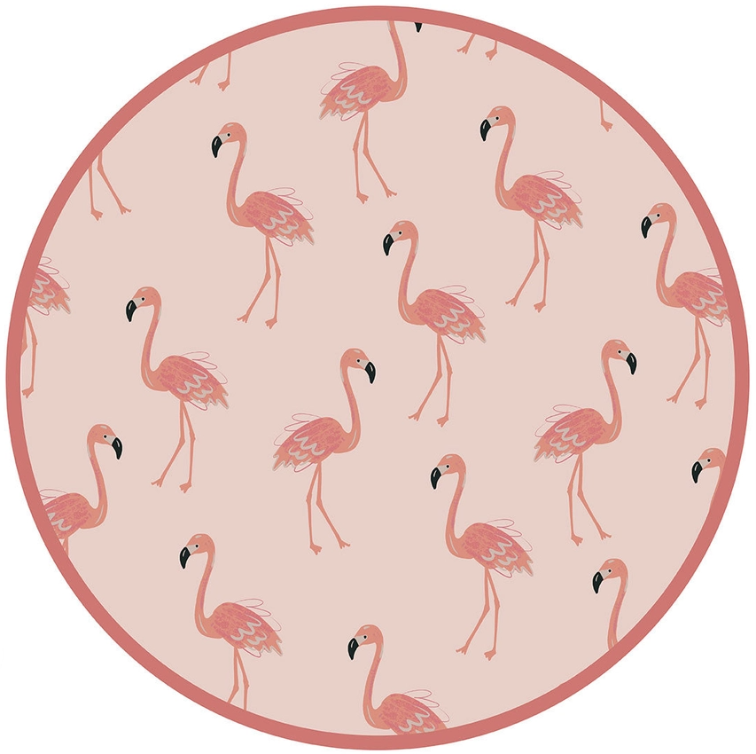 Fancy Flamingos Pink Bamboo Baby Pajamas Convertible