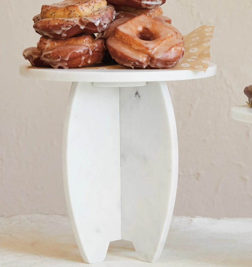 Marble Pedestal w/ Interlocking Base - Thumbnail 2