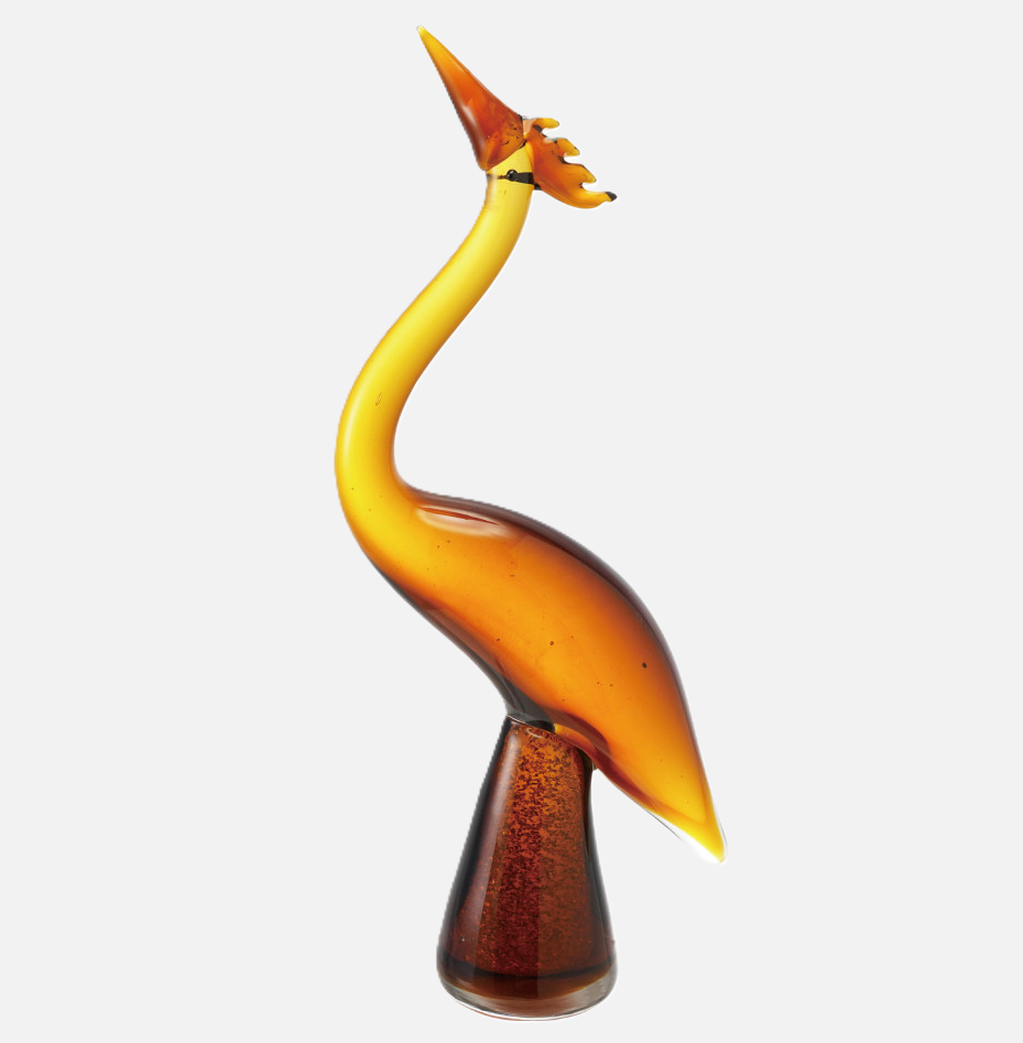 Hand-Blown Art Glass Bird - 13 Hub Lane   |  