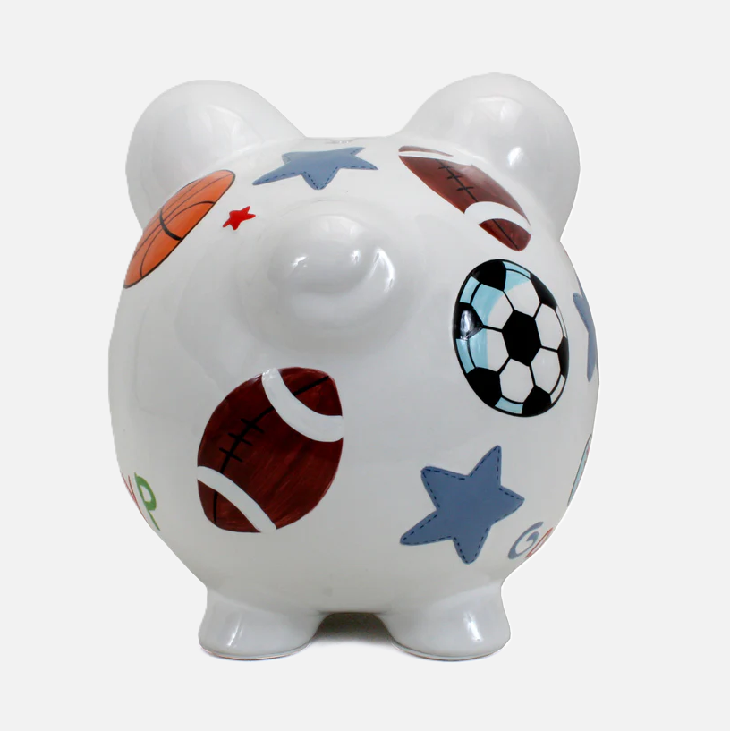 All Sports Large Piggy Bank