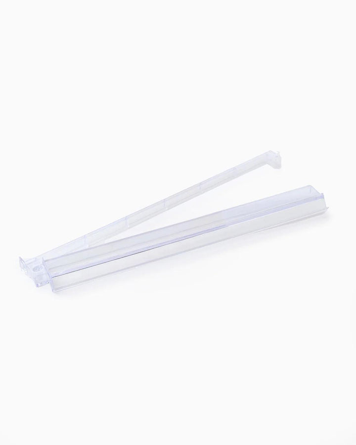 Acrylic Rack & Pushers Set, Clear