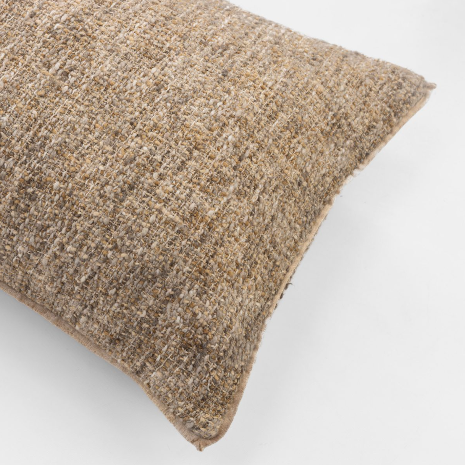 Chantz Long Bolster Pillow, Caramel - 13 Hub Lane   |  