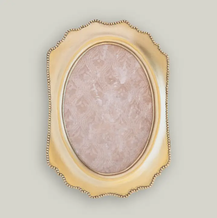 Gold Dots On Edge Photo Frame - 13 Hub Lane   |  Gold Frames