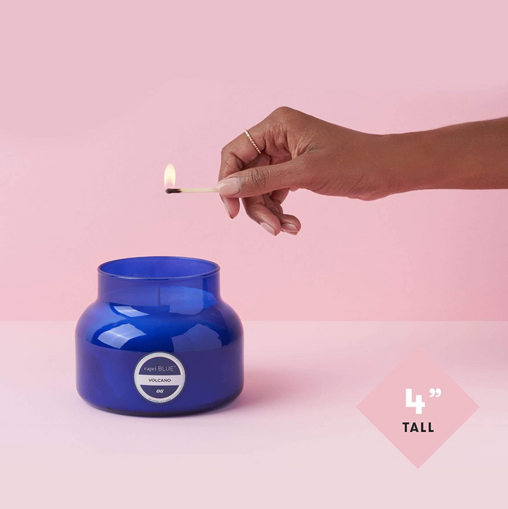 Volcano Blue Signature Jar - 13 Hub Lane   |  Volcano