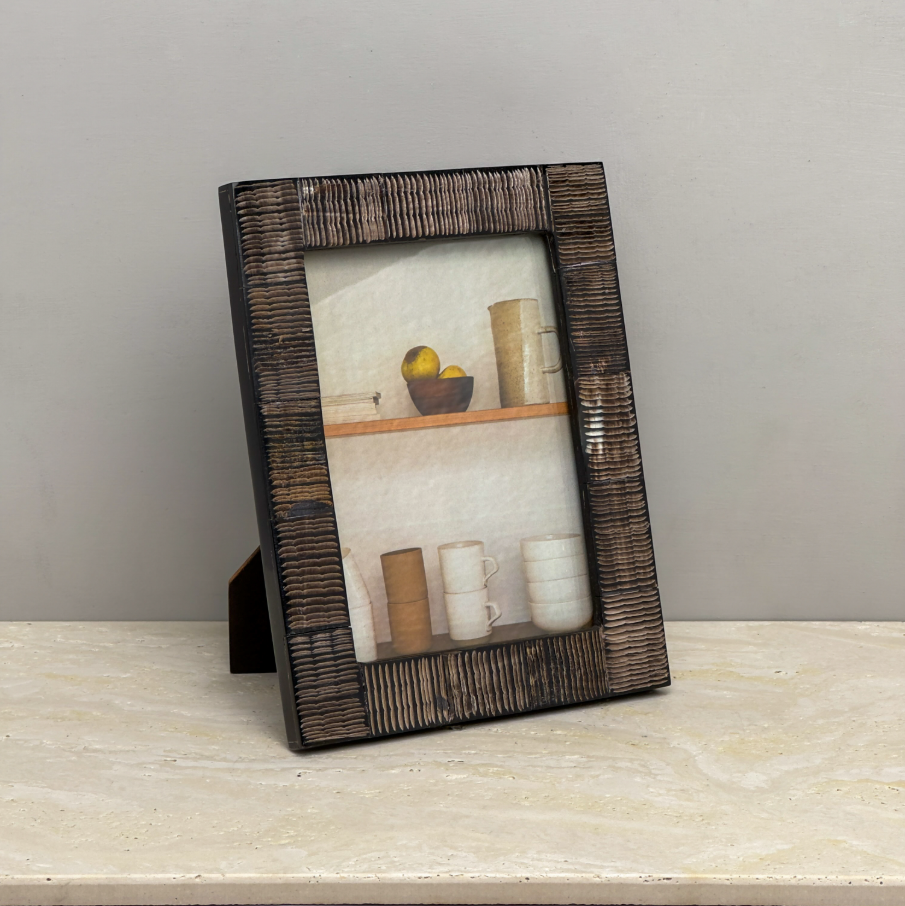 Textured Horn Photo Frame - 13 Hub Lane   |  