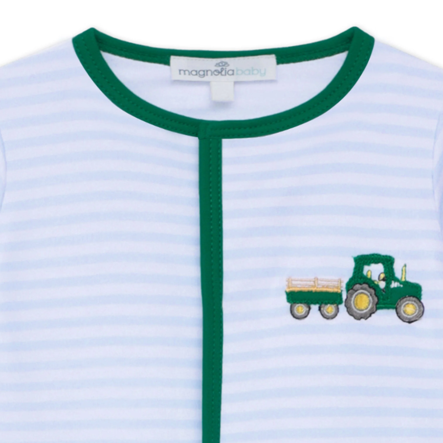 Little Farmer Applique Footie - 13 Hub Lane   |  