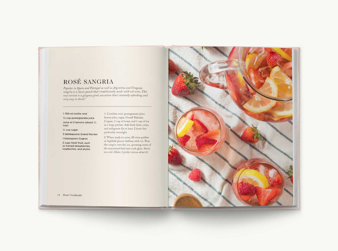 Rosé Cocktails: A Collection of Classic and Modern Rose Cocktails - 13 Hub Lane   |  Mixology Books