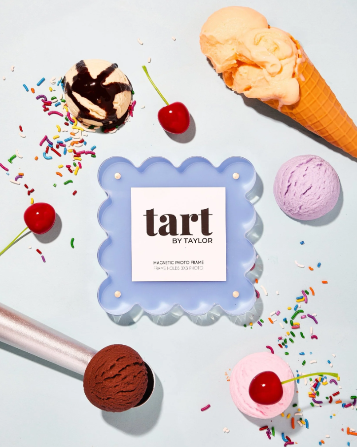 Mini Acrylic Frame, Denim Blue - 13 Hub Lane   |  