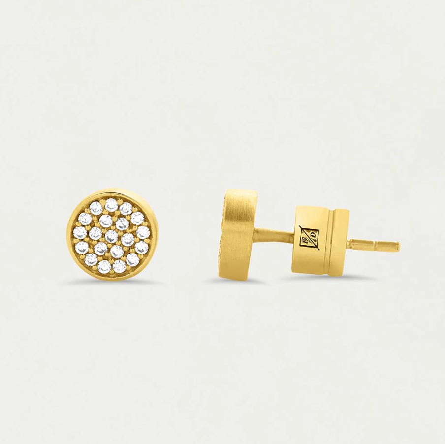 Signature Pave Knockout Studs