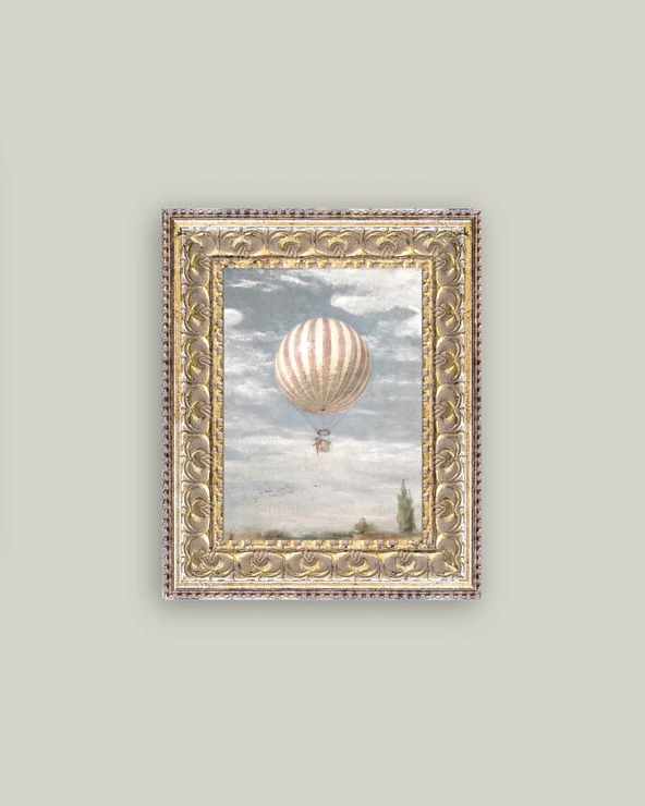 Air Balloon Antique Art