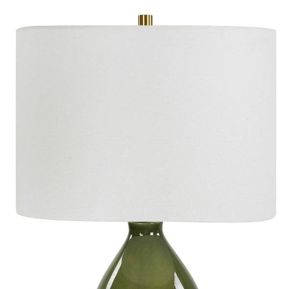 Green Gourd Table Lamp