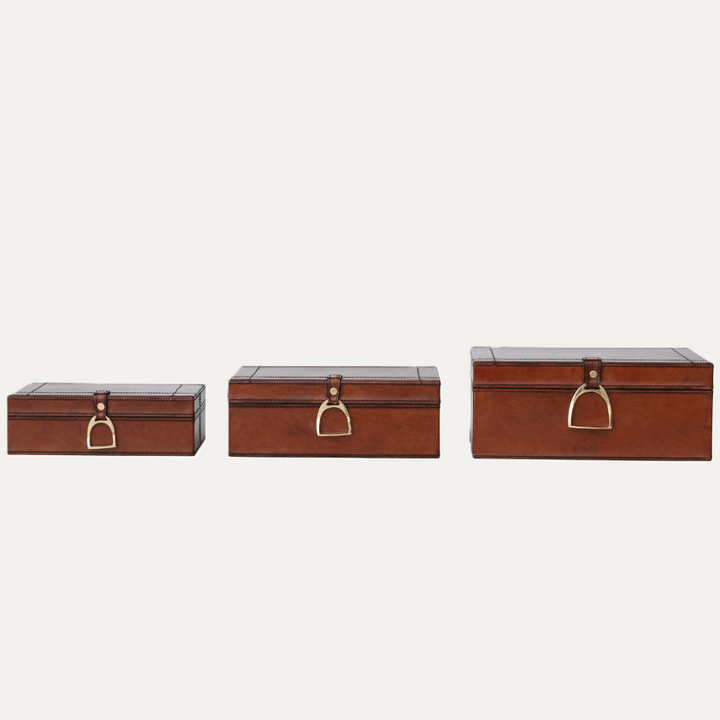Nesting Box w/ Brass Closure