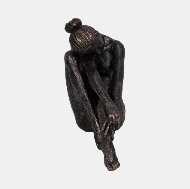 Resting Ballerina, Bronze