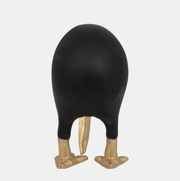 Kiwi Child, Black & Gold - 13 Hub Lane   |  Aluminum Sculptures