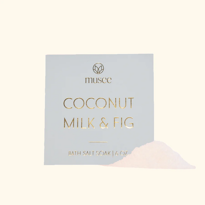 Coconut Milk & Fig Mini Bath Salt Soak - 13 Hub Lane   |  