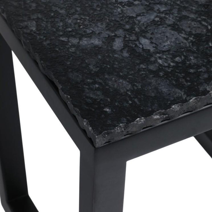 Collier Marble Nesting Tables, Black