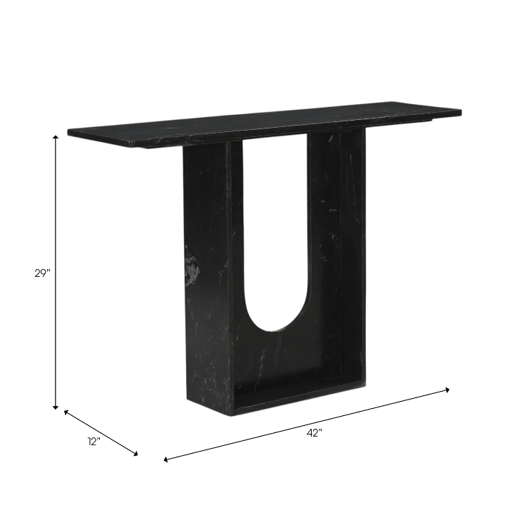 Merrill Marble Console Table