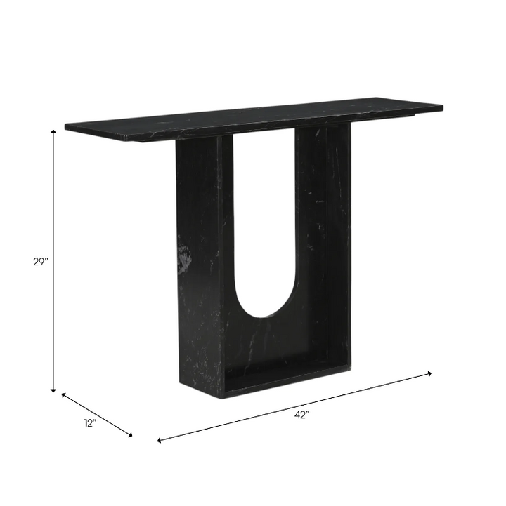 Merrill Marble Console Table