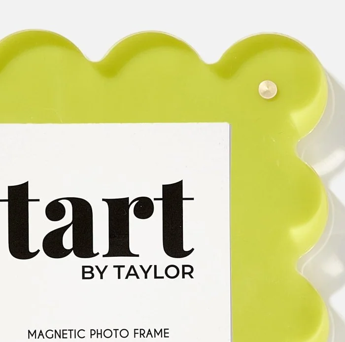 Mini Acrylic Frame, Chartreuse - 13 Hub Lane   |  Acrylic Frames