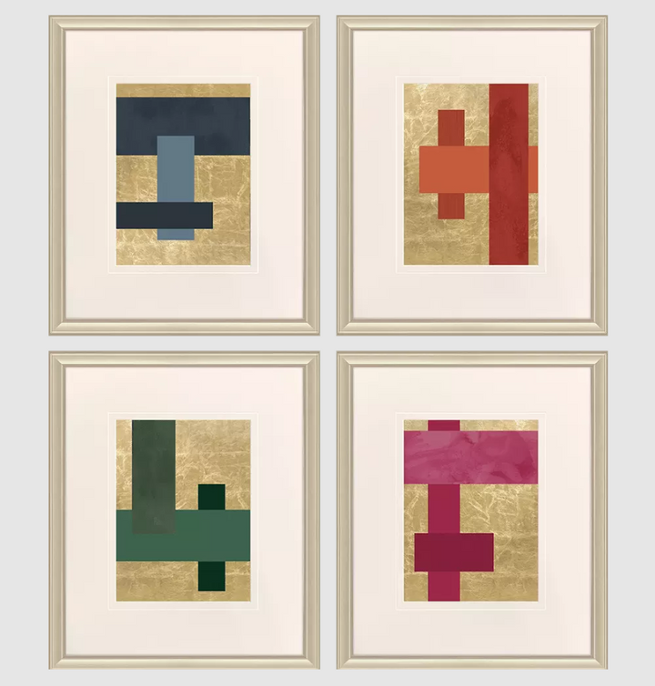 Mini Crossblocks - 13 Hub Lane   |  Under Glass Prints & Art