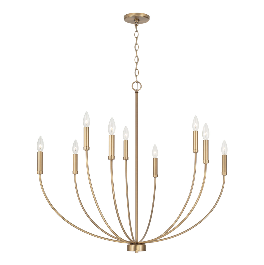 Ansley 9-Light Chandelier - 13 Hub Lane   |  Chandeliers