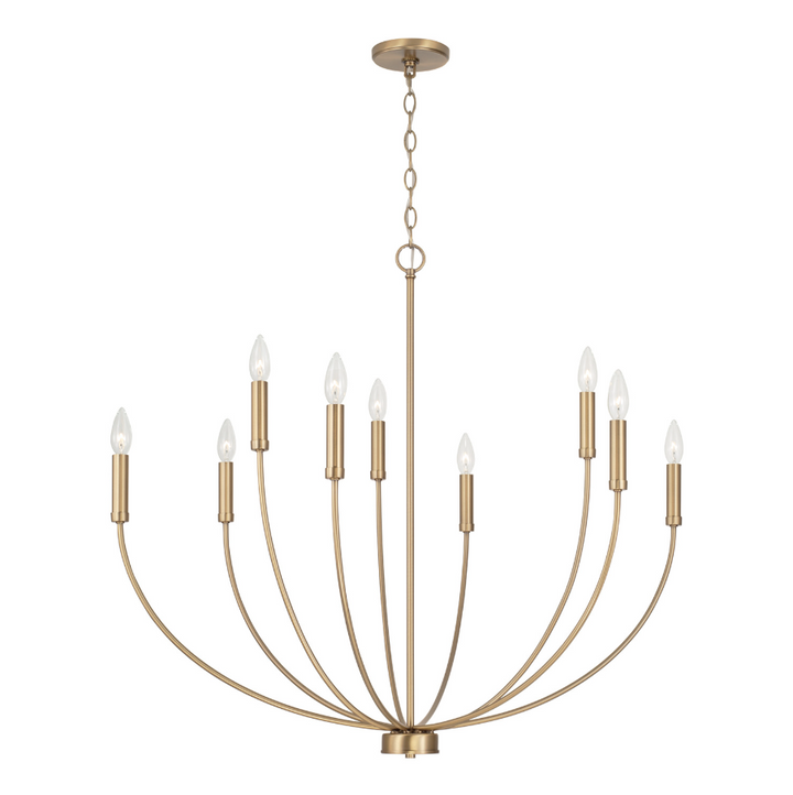 Ansley 9-Light Chandelier - 13 Hub Lane   |  Chandeliers