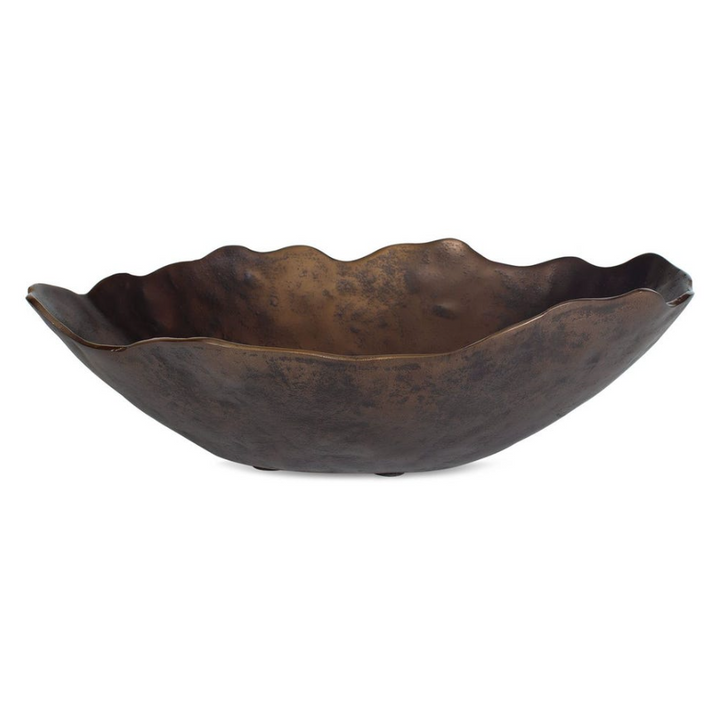 Obscura Indoor-Outdoor Bowl, Bronze