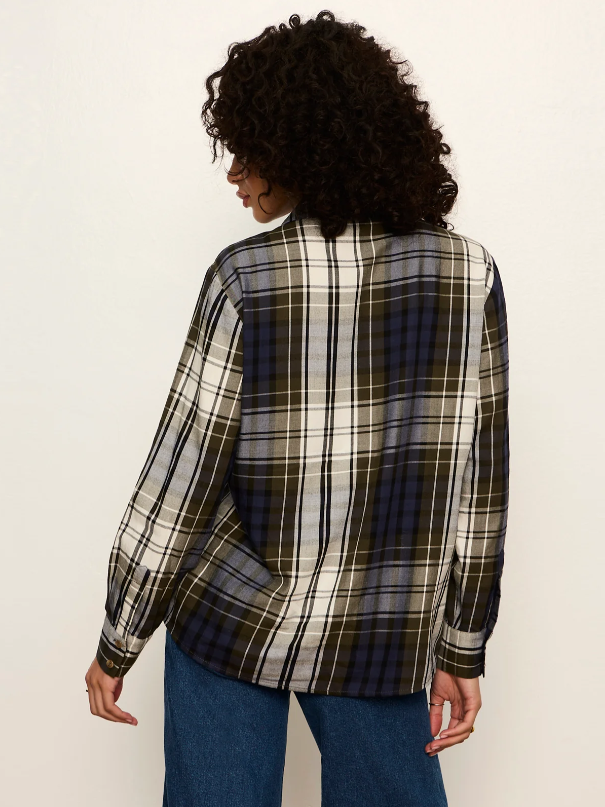 The City Plaid Shirt, True Green