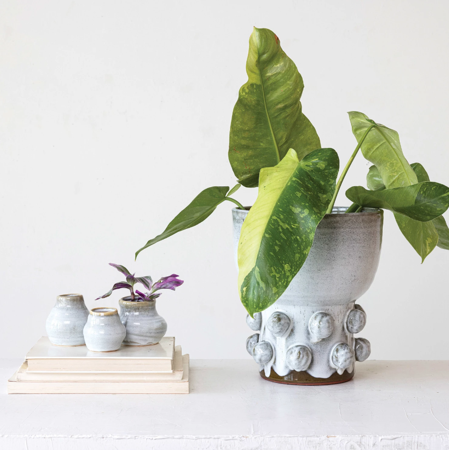 Dotted Footed Vase - 13 Hub Lane   |  