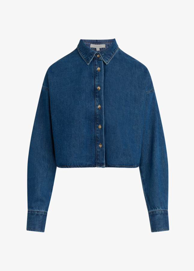 The Crop Ex-Boyfriend Shirt, Deerfield