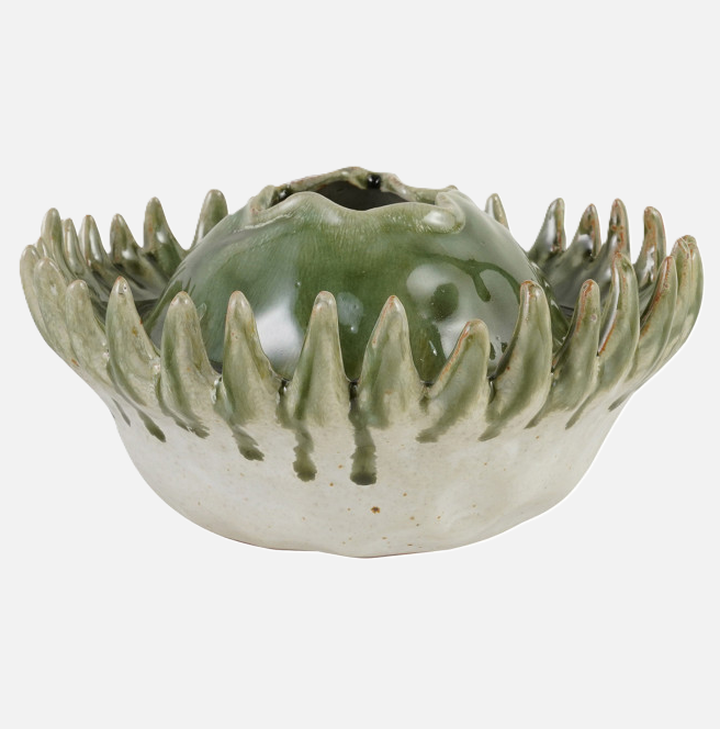 Stoneware Sculptural Vase