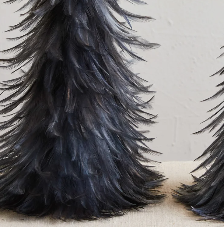 Feather Cristmas Tree, Navy - 13 Hub Lane   |  